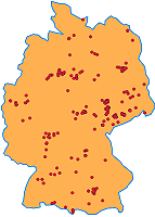 Bild: Häufigkeit in Deutschland – Klick zum Vergrößern